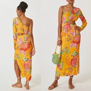 FARM Rio x Anthropologie Single Shoulder Maxi
